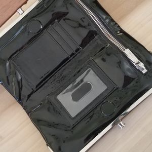 Black Patent Leather Lauren Wallet / Clutch